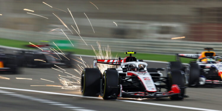 Haas en los test de pretemporada de Baréin / Foto: TGR Haas F1 Team