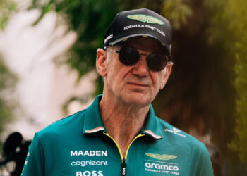 Adrian Newey con Aston Martin / Aston Martin Formula One Team