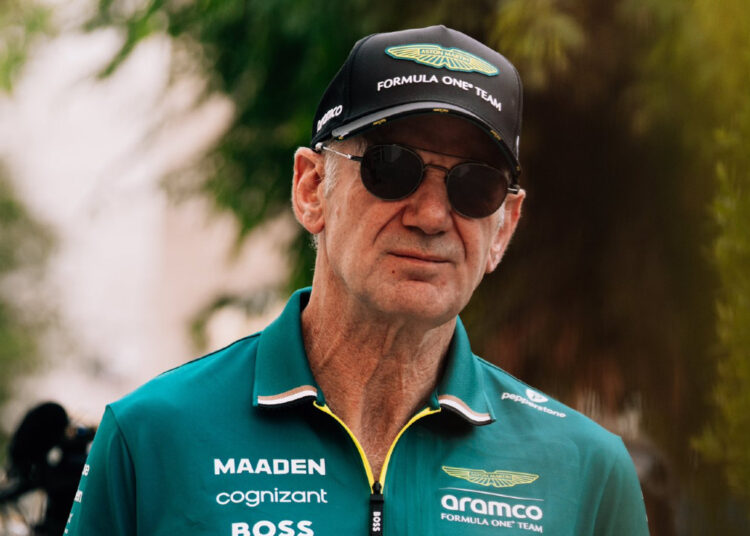 Adrian Newey con Aston Martin / Aston Martin Formula One Team