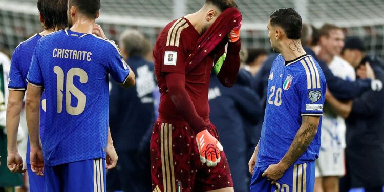 Italia se juega entrar en el Mundial después de 12 años de nuevo en la repesca