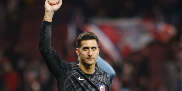 Juan Musso con el Atlético de Madrid / Atlético de Madrid