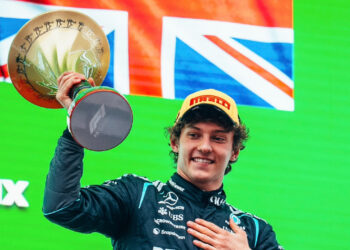 Kimi Antonelli ganando en el GP de China / Mercedes-AMG PETRONAS F1 Team