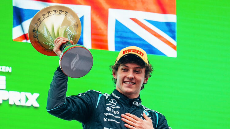 Kimi Antonelli ganando en el GP de China / Mercedes-AMG PETRONAS F1 Team
