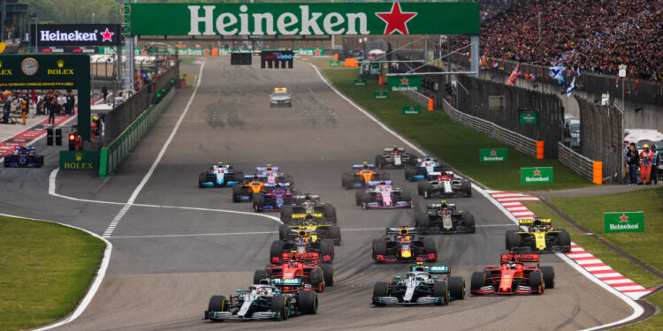 La F1 de 2019 en el GP de China / Foto: Fórmula 1