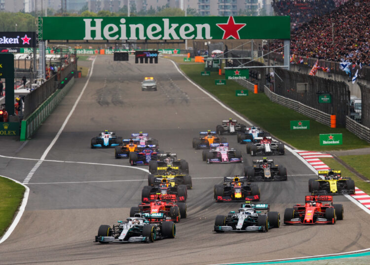 La F1 de 2019 en el GP de China / Foto: Fórmula 1
