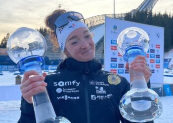 Lou Jeanmonnot, nueva campeona de la Copa Mundial de biatlón