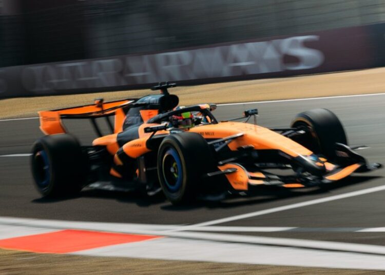 McLaren durante la qualy al sprint en China / Foto: Fórmula 1