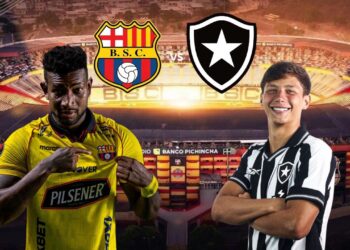 Noche copera en el Monumental Barcelona SC apuesta por su localía para golpear primero ante Botafogo
