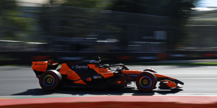 Piastri durante los FP2 de Australia / Foto: Fórmula 1