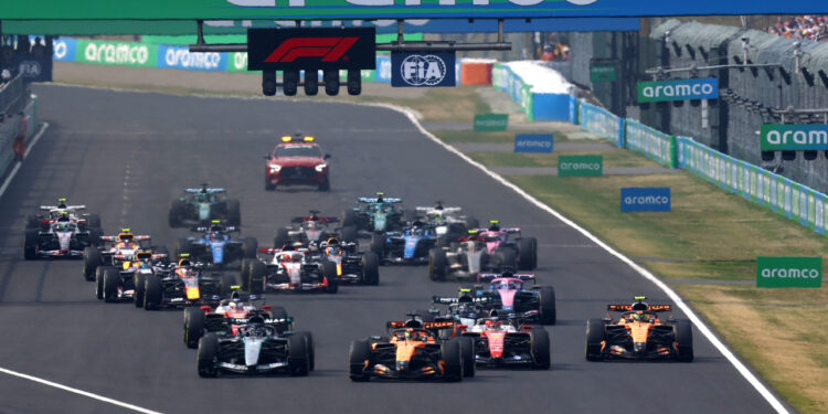 Salida del Gran Premio de Japón 2026 / Fuente: Fórmula 1