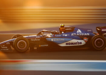 Williams durante los test de pretemporada de Baréin / Foto: Atlassian Williams F1 Team