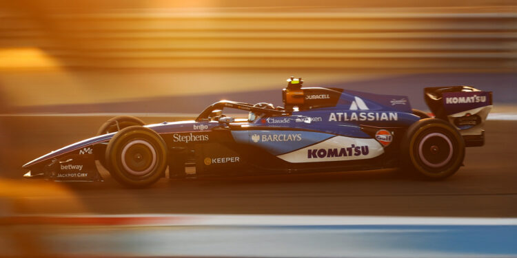 Williams durante los test de pretemporada de Baréin / Foto: Atlassian Williams F1 Team