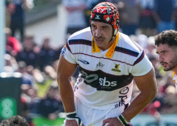 Tomás Lavanini realiza su presentación oficial con Highlanders ante Crusaders por la fecha 5 del Super Rugby Pacific