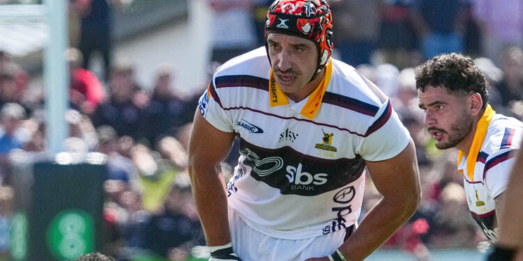 Tomás Lavanini realiza su presentación oficial con Highlanders ante Crusaders por la fecha 5 del Super Rugby Pacific