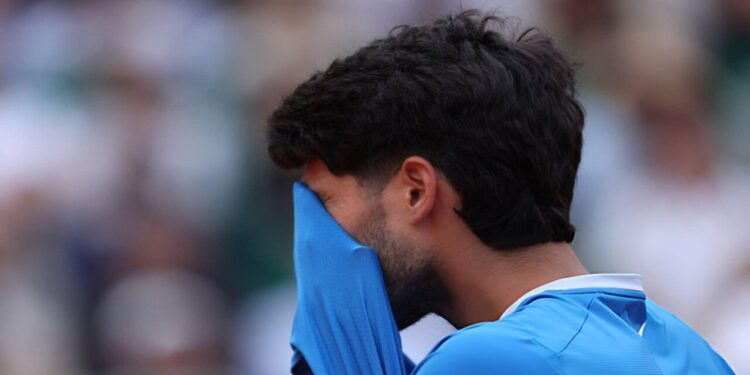 Alcaraz, entre la frustración y el dolor