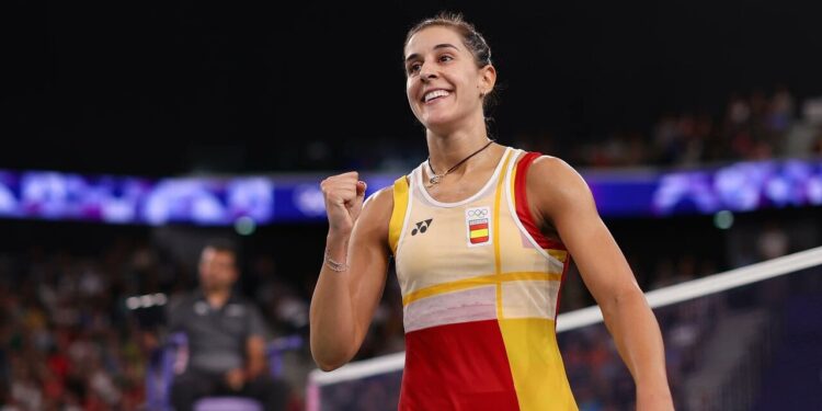 Carolina Marín, pura determinación en la pista