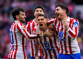 El Atlético de Madrid celebrando un gol / Fuente: Atlético de Madrid