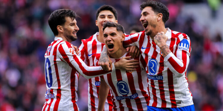 El Atlético de Madrid celebrando un gol / Fuente: Atlético de Madrid