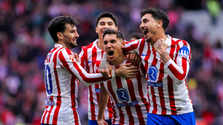 El Atlético de Madrid celebrando un gol / Fuente: Atlético de Madrid