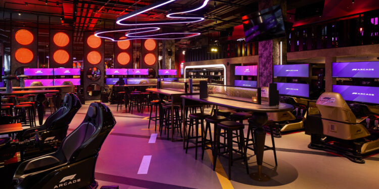 Espacio de F1 Arcade / Fuente: F1® Arcade