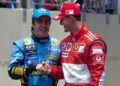 Fernando Alonso y Michael Schumacher en la Fórmula 1 2006 / Fuente: Fórmula 1
