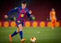 Gerard Martín jugando con el FC Barcelona / Fuente: FC Barcelona