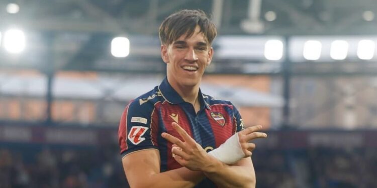 Es el máximo goleador del Levante | Foto: Levante UD