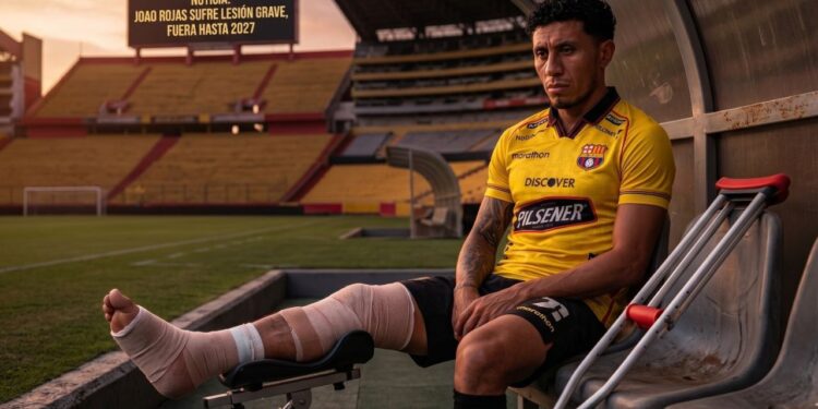 Joao Rojas se lesiona y etarafuera 9 meses