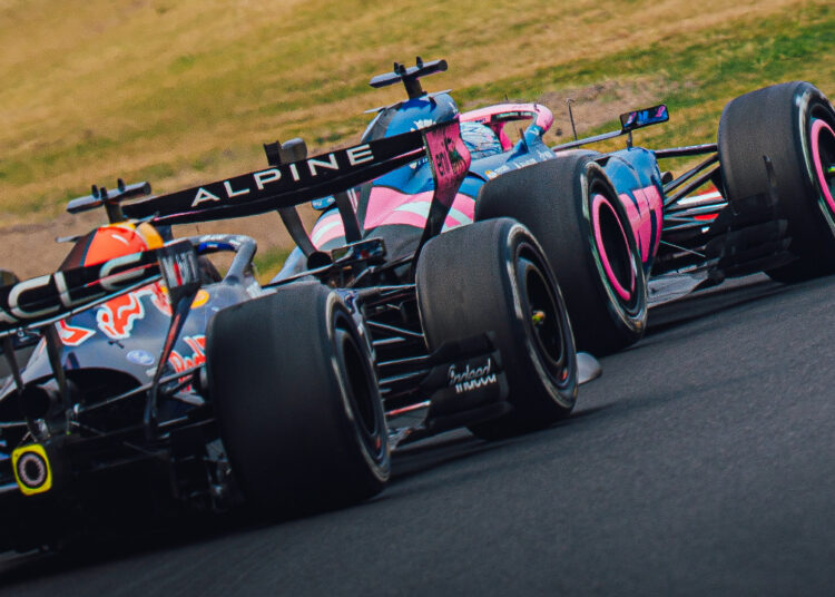 La Fórmula 1 corriendo en Japón / Fuente: BWT Alpine Formula One Team