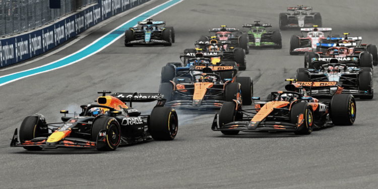La Fórmula 1 corriendo en Miami / Fuente: Fórmula 1