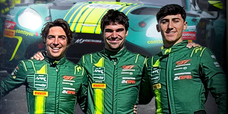 Lance Stroll, Mari Boya y Roberto Merhi preparados para el GT World Challenge de Europa / Fuente: GT World Challenge Europe Powered by AWS