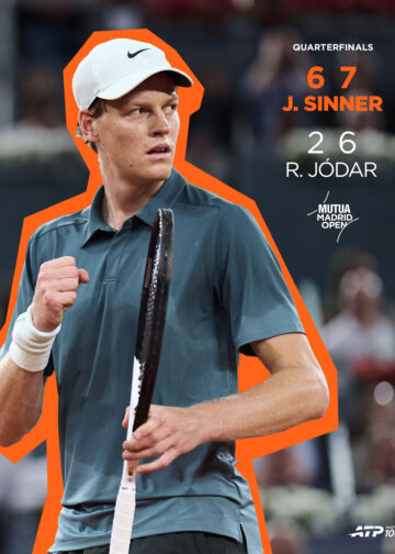 Sinner-Jodar Mutua Madrid Open 2026