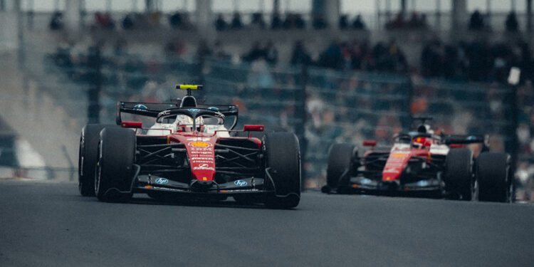 Ambos Ferrari en pista durante la temporada 2026 de F1 / Fuente: Scuderia Ferrari HP