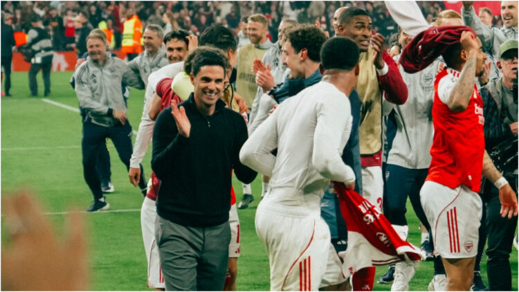 El Arsenal representará a la Premier League en la Final de Champions. Foto: Arsenal FC Instagram