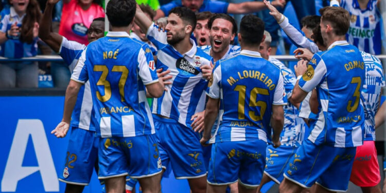 El Deportivo de la Coruña se juega volver a LALIGA EA SPORTS Foto: RCD Coruña Instagram