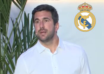 Enrique Riquelme during the presentation of his candidacy for Real Madrid. | Photo: Marca on YouTube