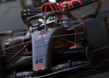 Gabriel Bortoleto corriendo con Audi en el Gran Premio de Australia / Fuente: Fórmula 1