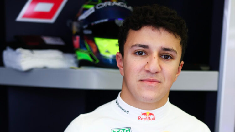 Isack Hadjar con Red Bull en 2026 / Fuente: Oracle Red Bull Racing