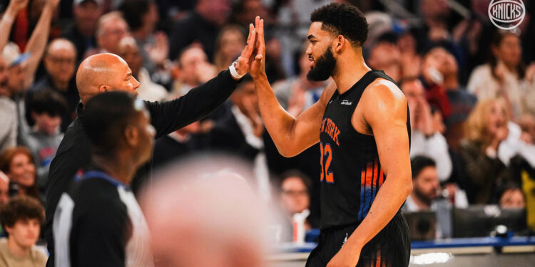 Karl-Anthony Towns en juego 2 contra los Cavaliers 2026