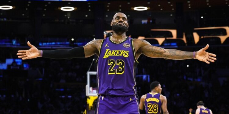 Lebron James temp 2026