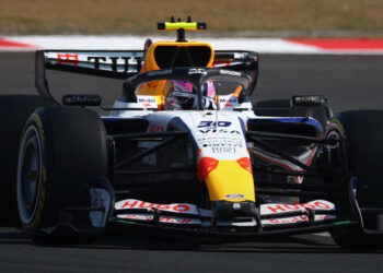 Liam Lawson rodando con Racing Bulls en el GP de China / Fuente: Visa Cash App Racing Bulls F1 Team