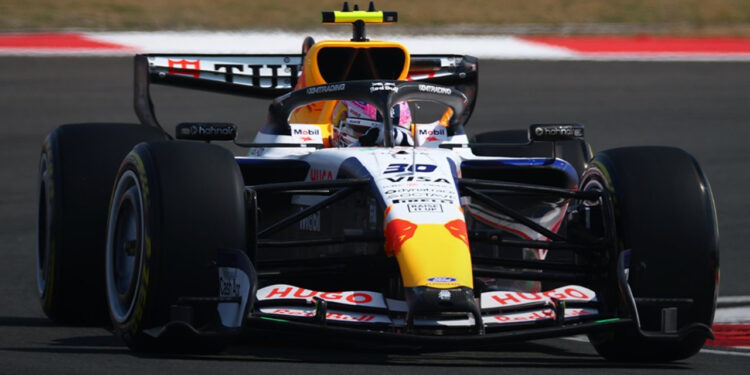 Liam Lawson rodando con Racing Bulls en el GP de China / Fuente: Visa Cash App Racing Bulls F1 Team