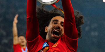 Marc Cucurella campeón de la Eurocopa con la Selección Española / Fuente: Marc Cucurella