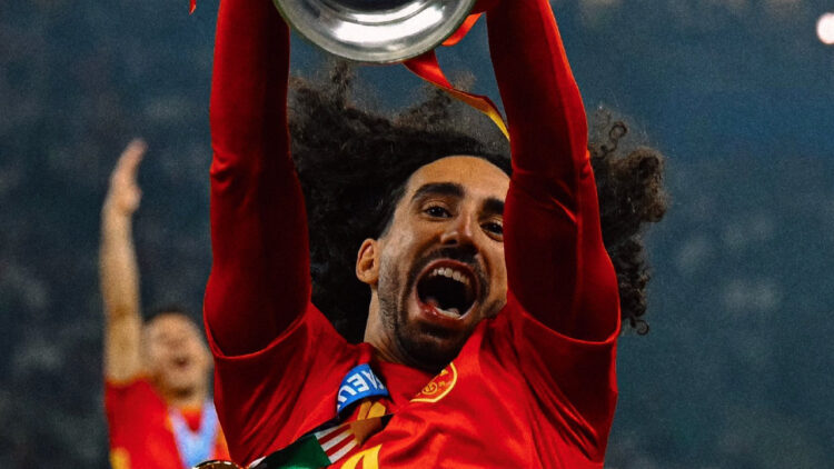 Marc Cucurella campeón de la Eurocopa con la Selección Española / Fuente: Marc Cucurella