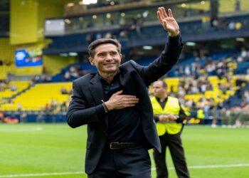 Marcelino se despide ante una afición entregada