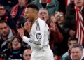 Mbappe durante el enfrentamiento ante el Athletic. | Foto: Real Madrid