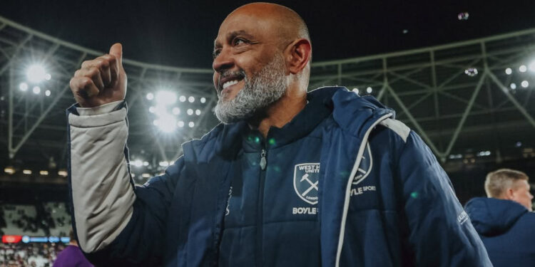 Nuno Espiritu Santo quiere mantener a su equipo en la Premier. Foto: West Ham United