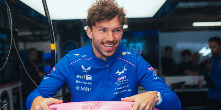 Pierre Gasly con Alpine en 2026 / Fuente: BWT Alpine Formula One Team