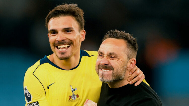 Roberto de Zerbi ha dado alas al Tottenham en la Premier League (foto: Tottenham Hotspur instagram)