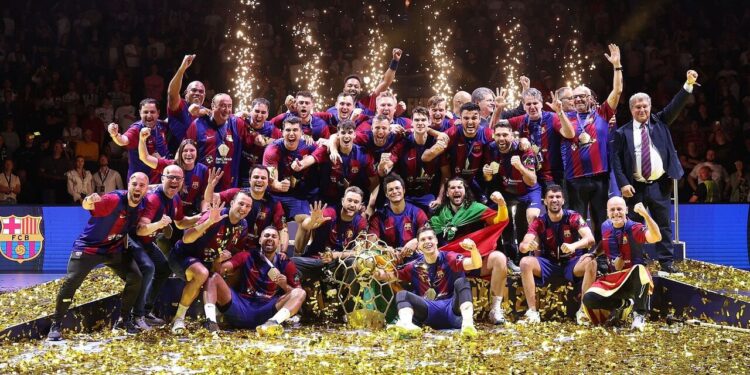 Barcelona celebra su 50ª Copa de Europa entre todas sus secciones